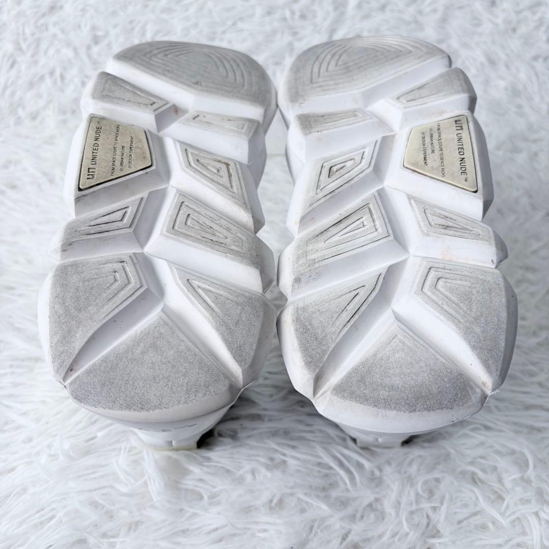 UNITED NUDE Space Kick Max 厚底スニーカー 白38