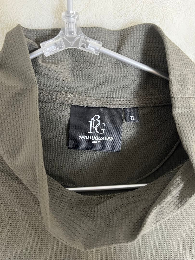【美品】値下可能1PIU1UGUALE3 GOLFウノピュウゴルフ　モックネック