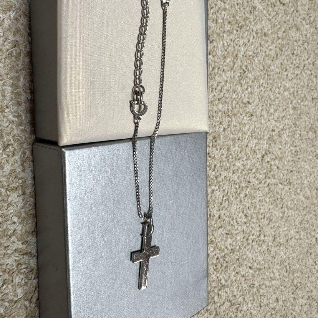 Dior シルバー クロスブレスレット