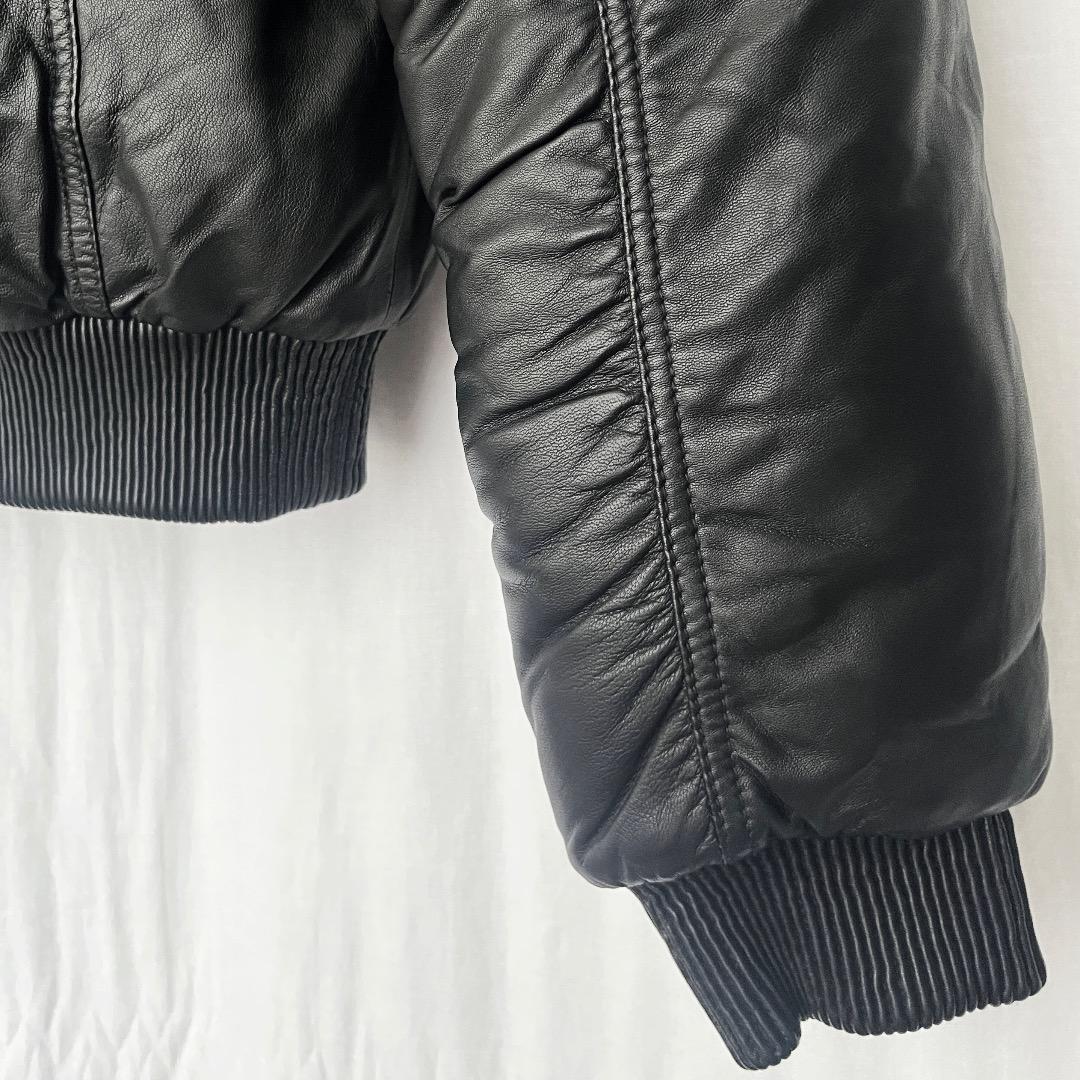 未使用 ALLSAINTS SLOANE シープレザー ジャケット サイズ8