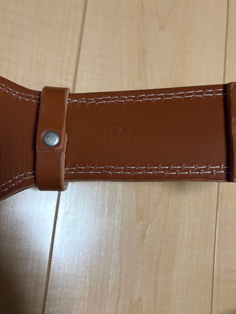 GOLD'S GYM レザーパワーベルト Mサイズ