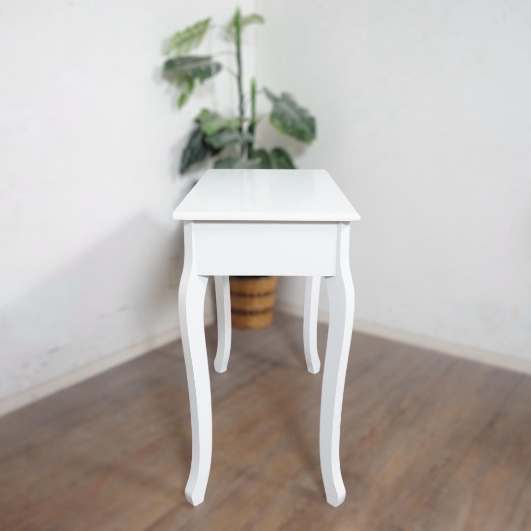 送料無料【新品】アンティーク調　ドレッサーテーブル