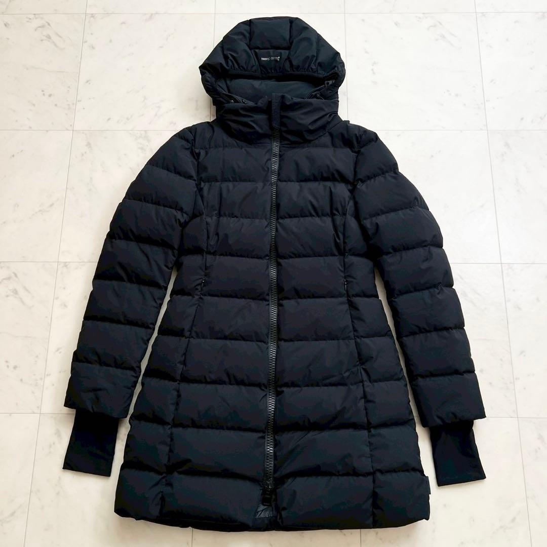HERNO Laminar GORE-TEX ダウンコート ミドル丈 ブラック