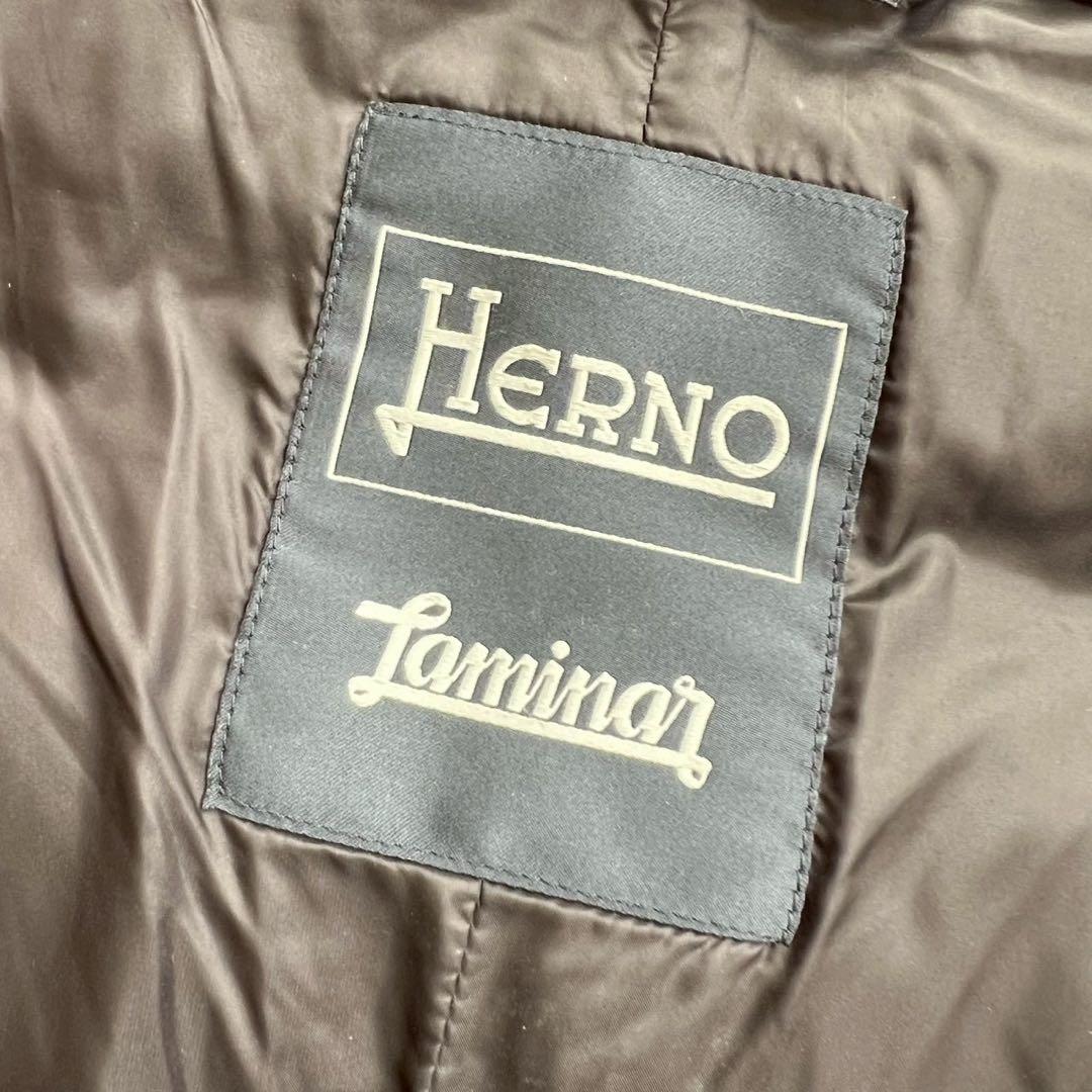 HERNO Laminar GORE-TEX ダウンコート ミドル丈 ブラック