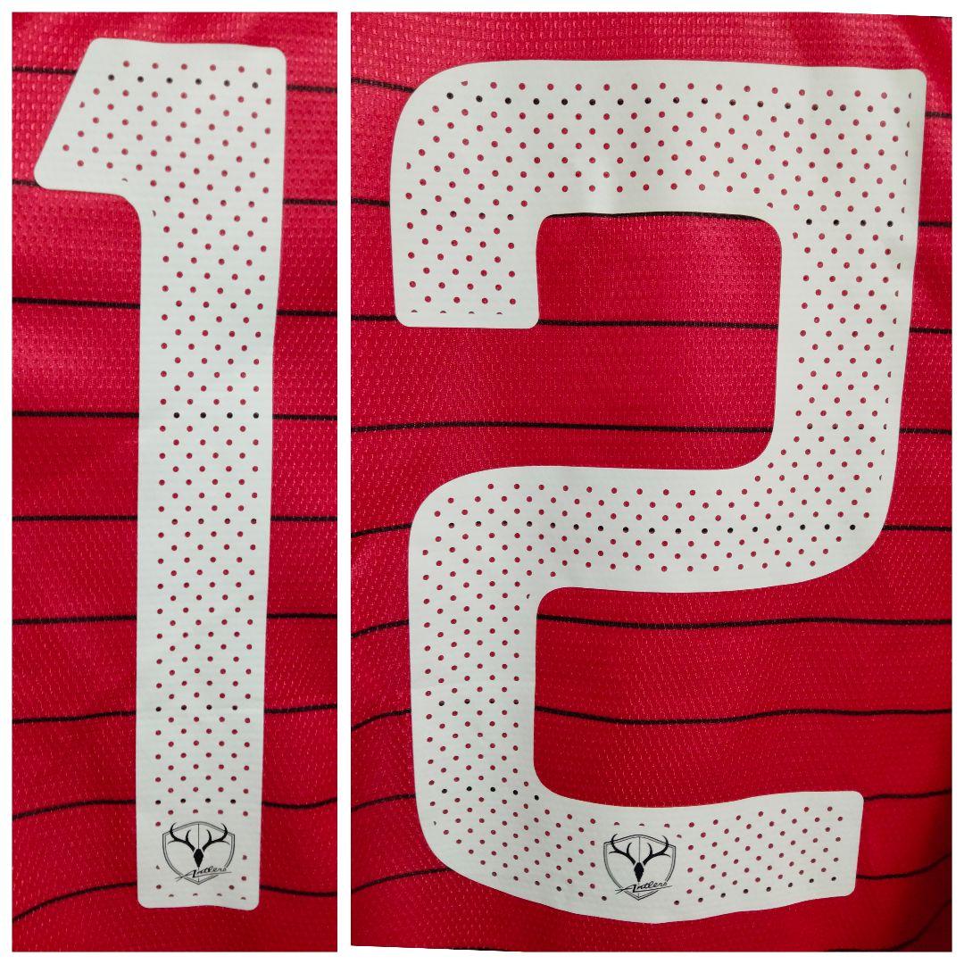 ナイキ 鹿島アントラーズ ユニフォーム #12 2013ホームモデル 紙タグ付き