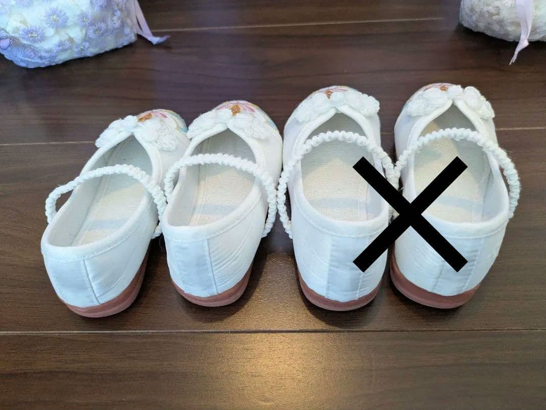 七五三　3歳　被布セット　髪飾り・靴・巾着つき　キャサリンコテージ着物