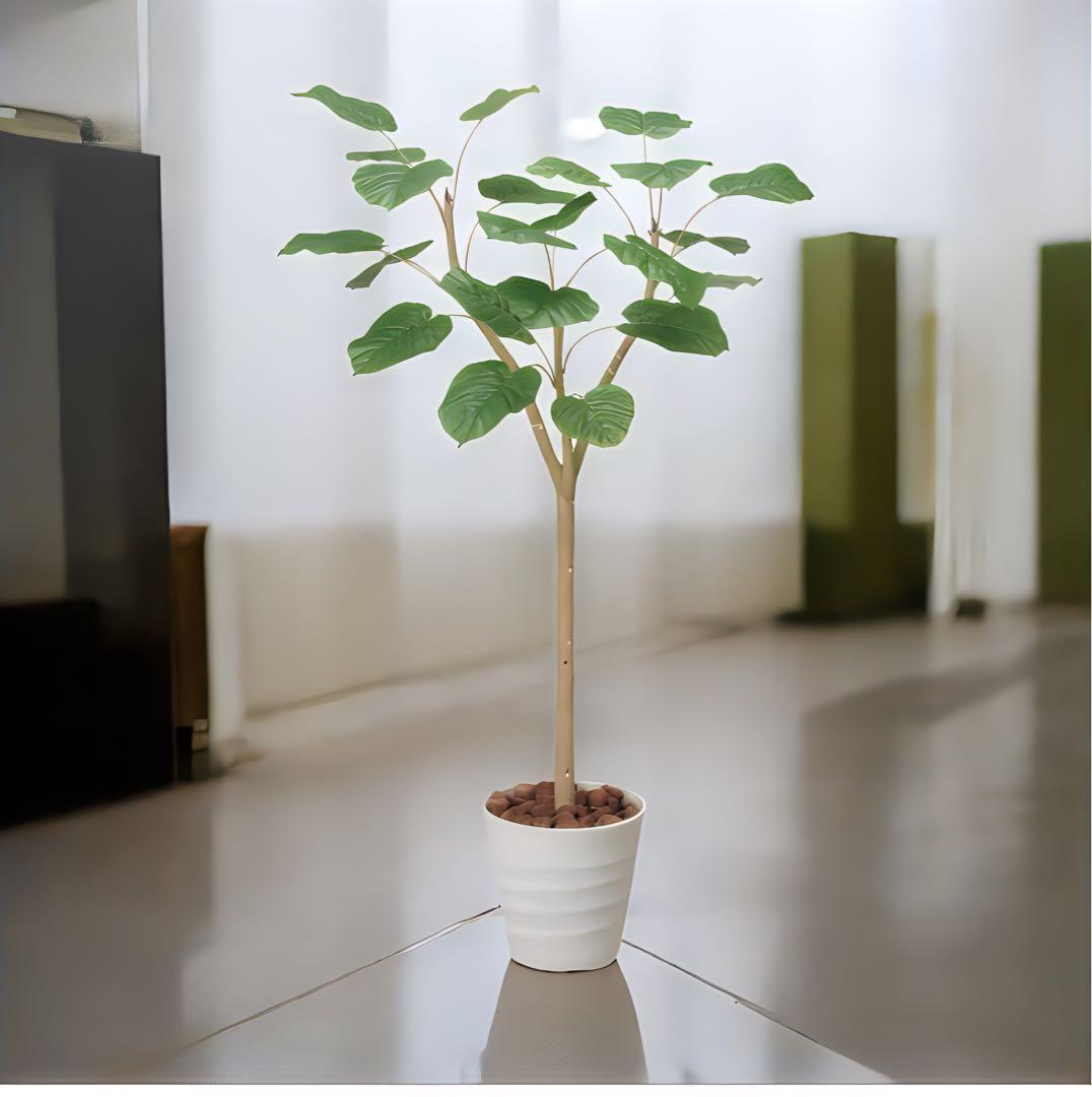 光触媒　人工観葉植物　ウォールグリーン　フェイクグリーン　ウンベラータ1.8p