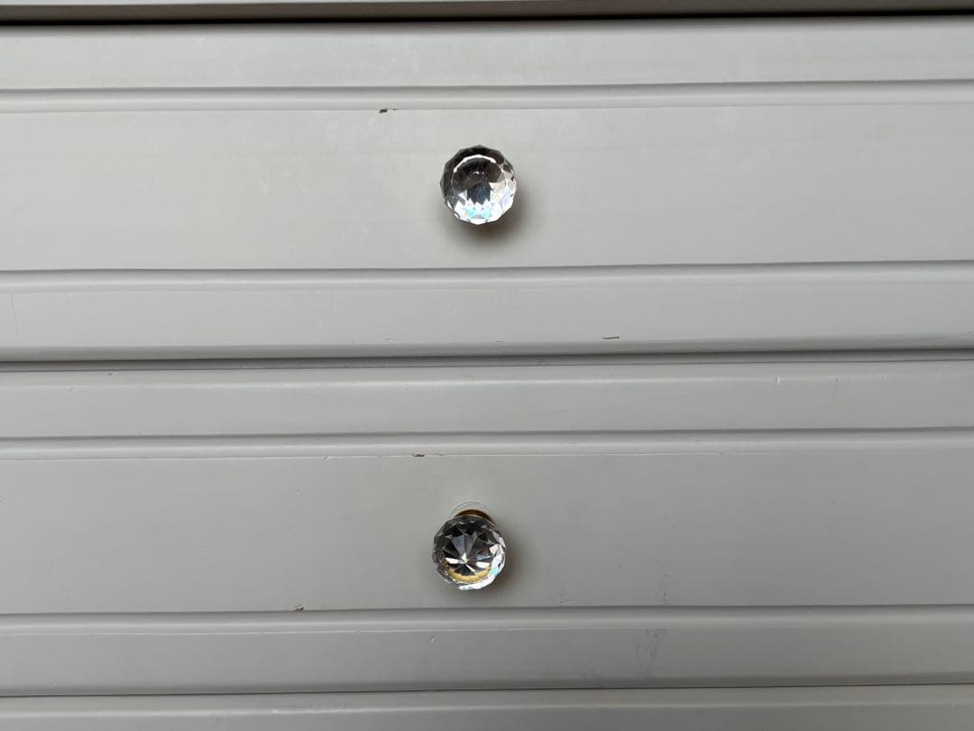 ロマプリ 姫家具 ホワイト 5段チェスト