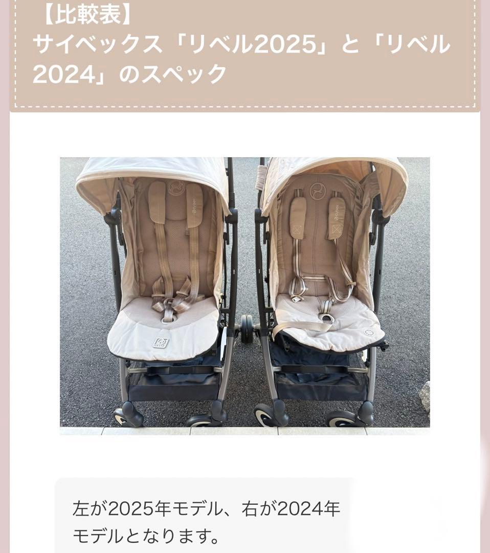 cybex LIBELLE フォググレーJP 軽量コンパクト ベビーカー