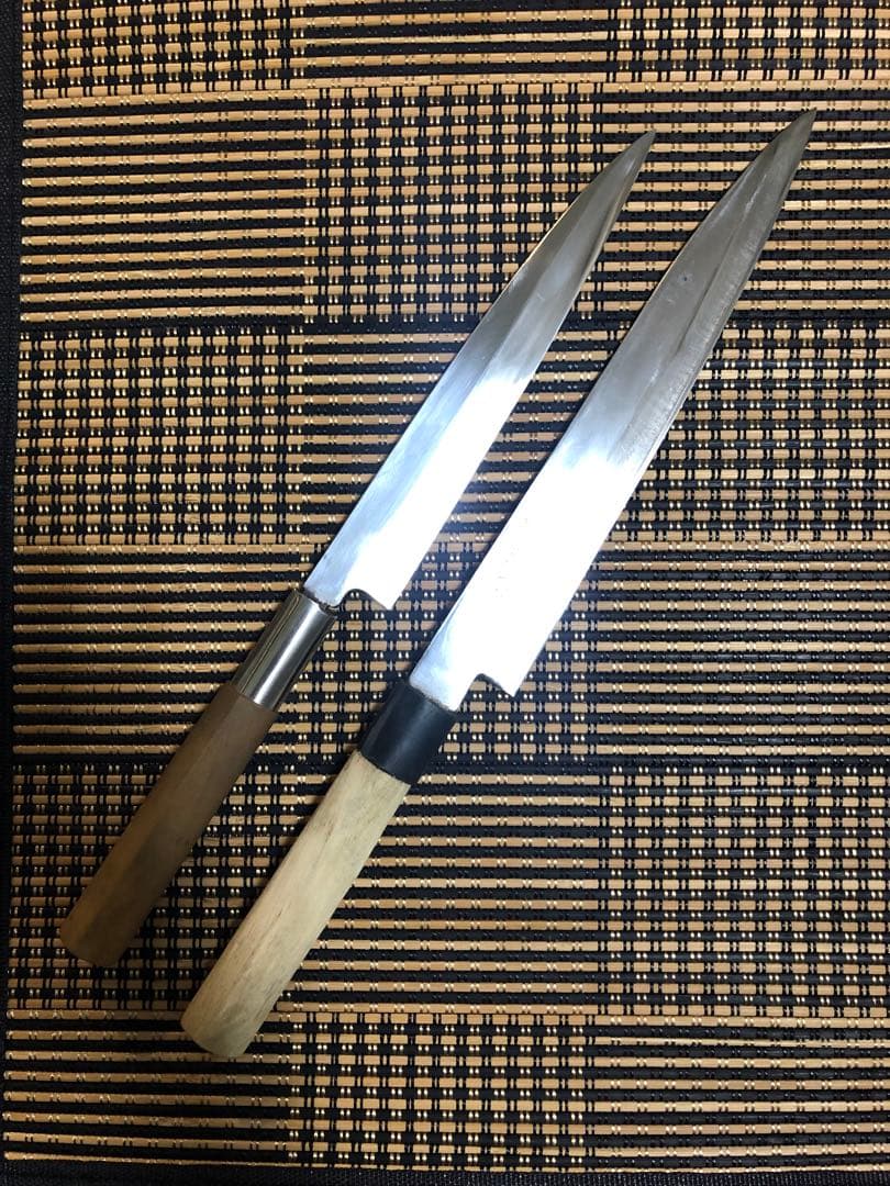 柳刃包丁 刺身包丁　2本セット