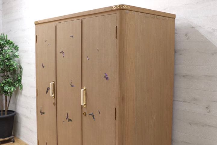 GMEK506○松創 桐箪笥 伝統工芸品 衣装タンス 整理箪笥 IDC大塚家具