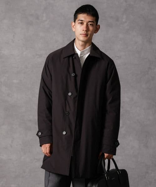 24AW NANO universe × 西川ダウン ステンカラーダウン