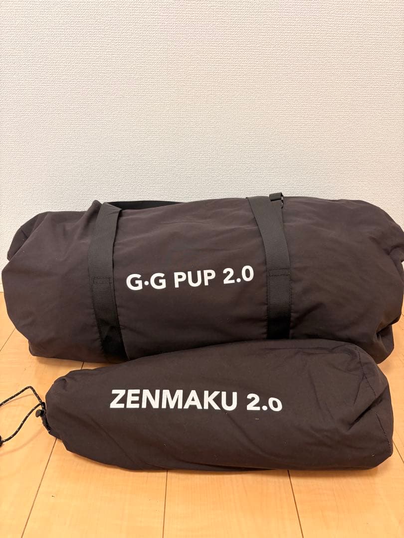 GO Glamping G・G PUP 2.0 パップテントTC 黒