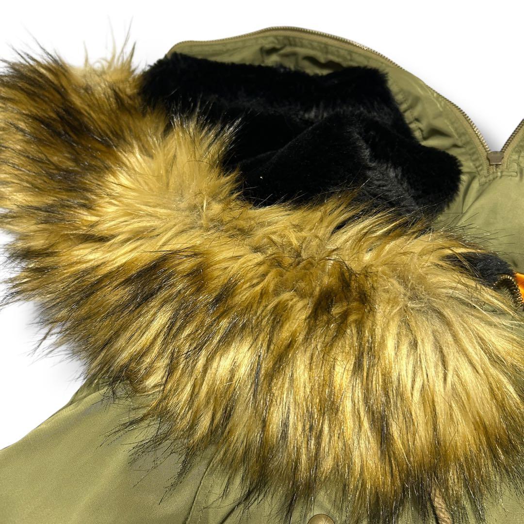 ☆即完品☆【moussy】 N-2B フライトジャケット 短丈 y2k カーキ