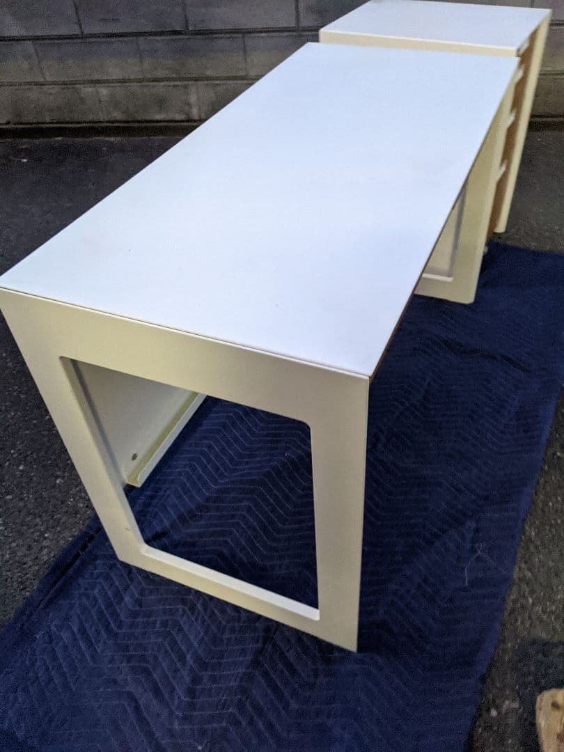 コイズミ　学習机　パソコン机　引き出し付き