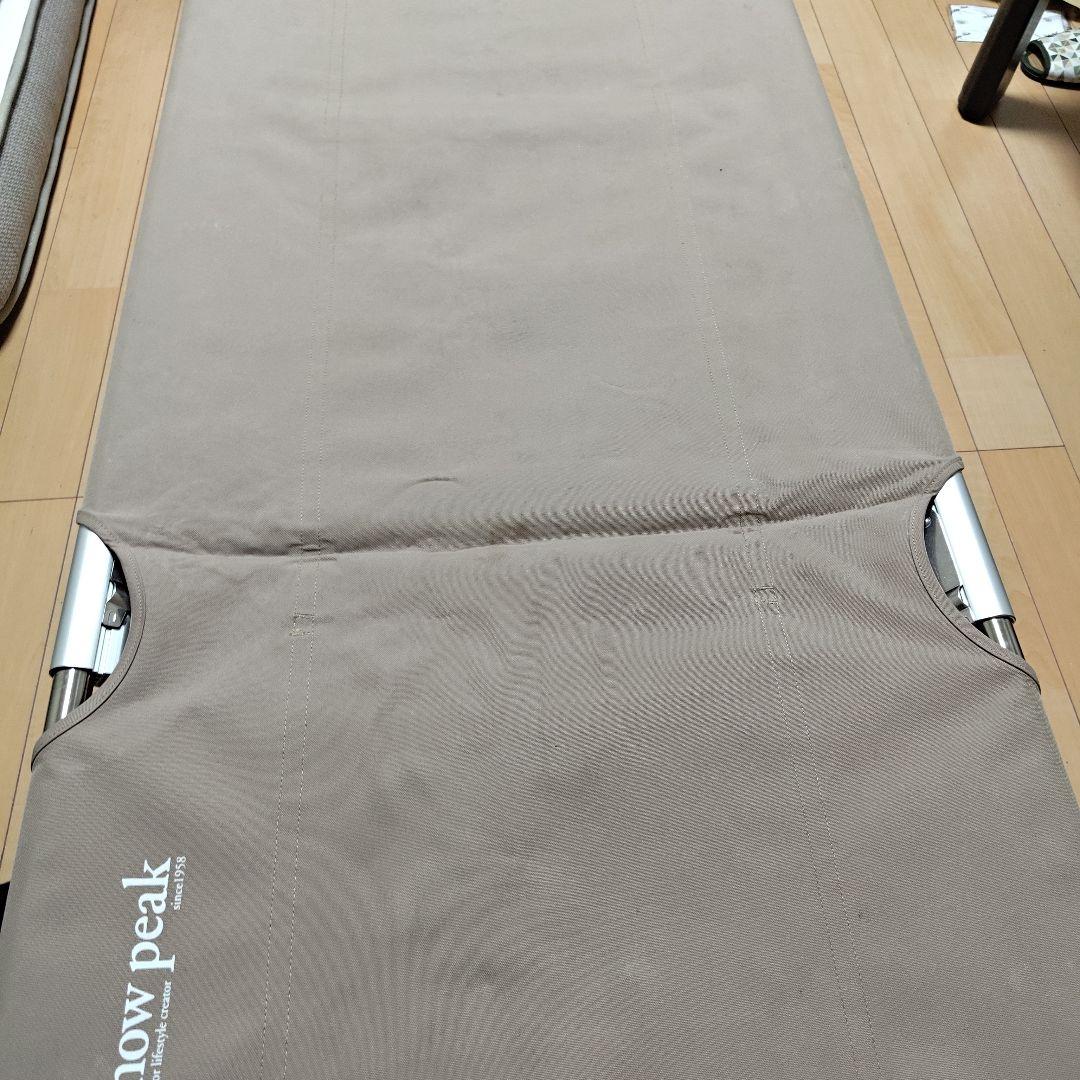 ​スノーピークコット ハイテンションベージュ
