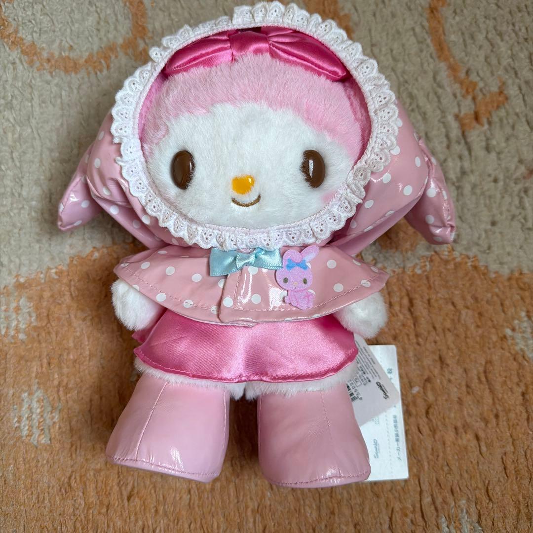 マイメロディ ぬいぐるみ ハッピーレイニーデイズ レインコート サンリオ