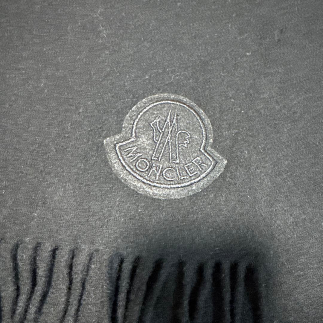 年末セール◎モンクレール　マフラー　黒