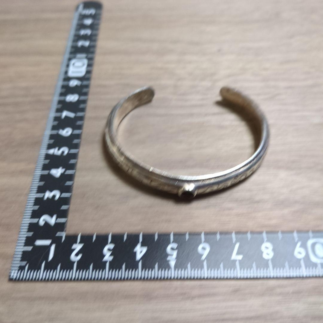 シルバー925 アラベスクデザイン シルバーバングル