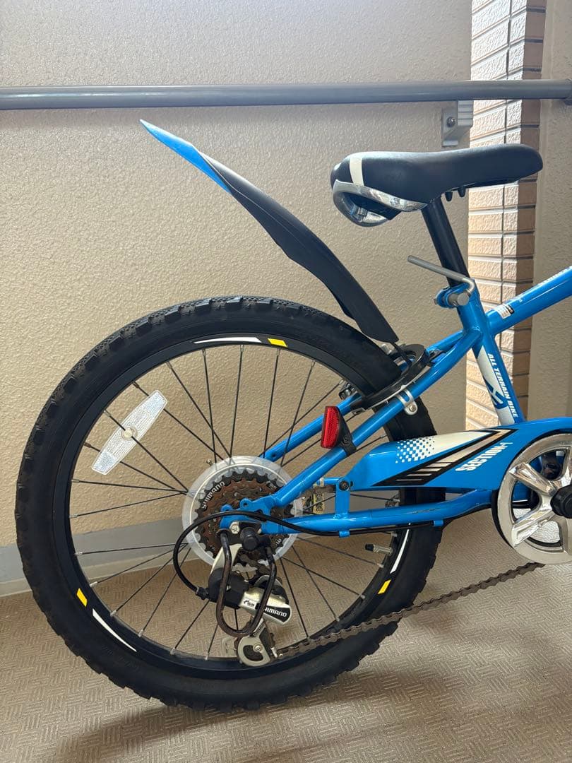 自転車 ブルー　20インチ 直接引取希望