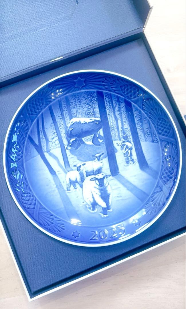 【未使用】ロイヤルコペンハーゲン イヤープレート 2023年版