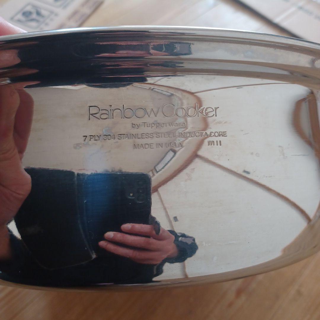 Tupperware タッパーウェア　レインボークッカー　両手鍋