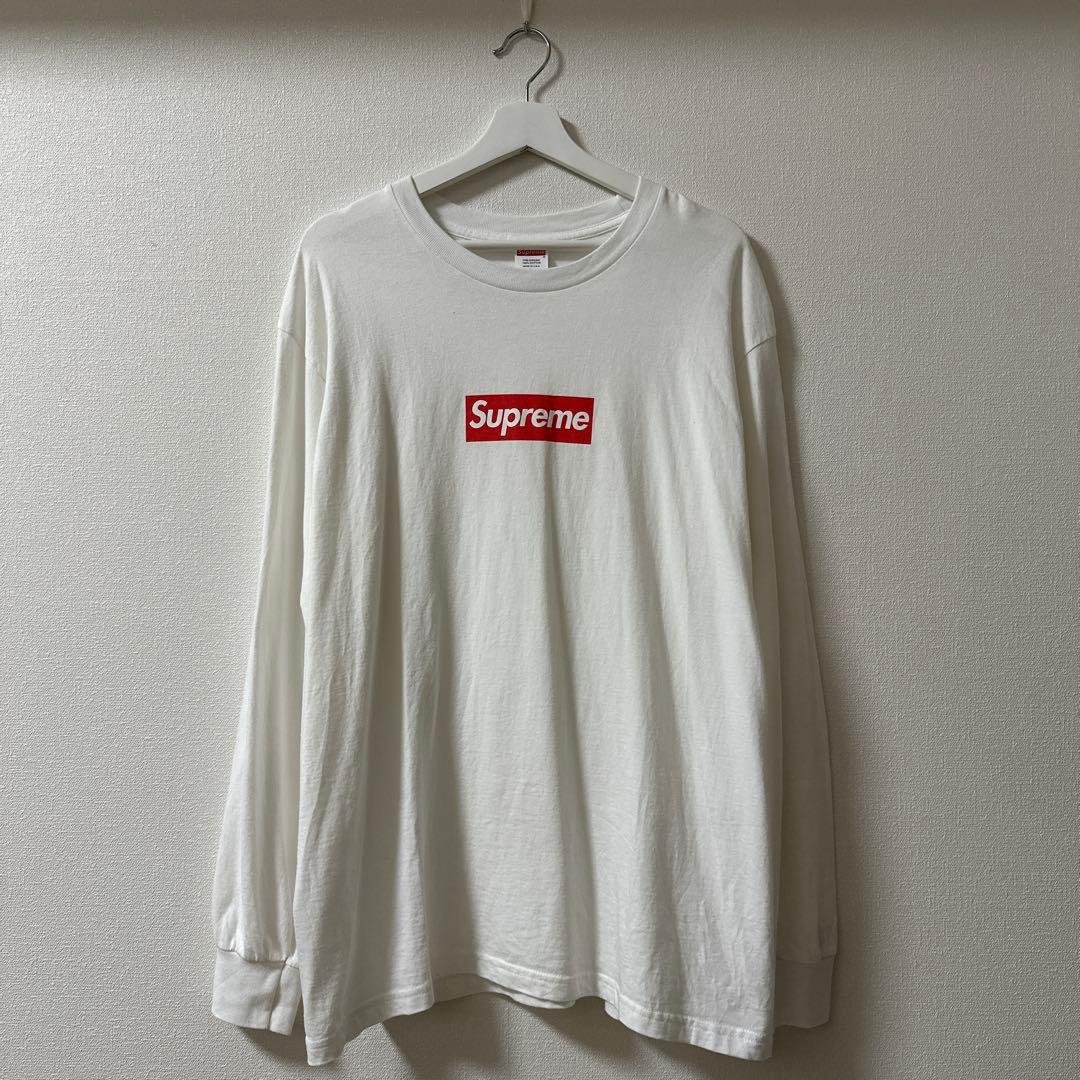Supreme Box Logo L/S Tee ロンT