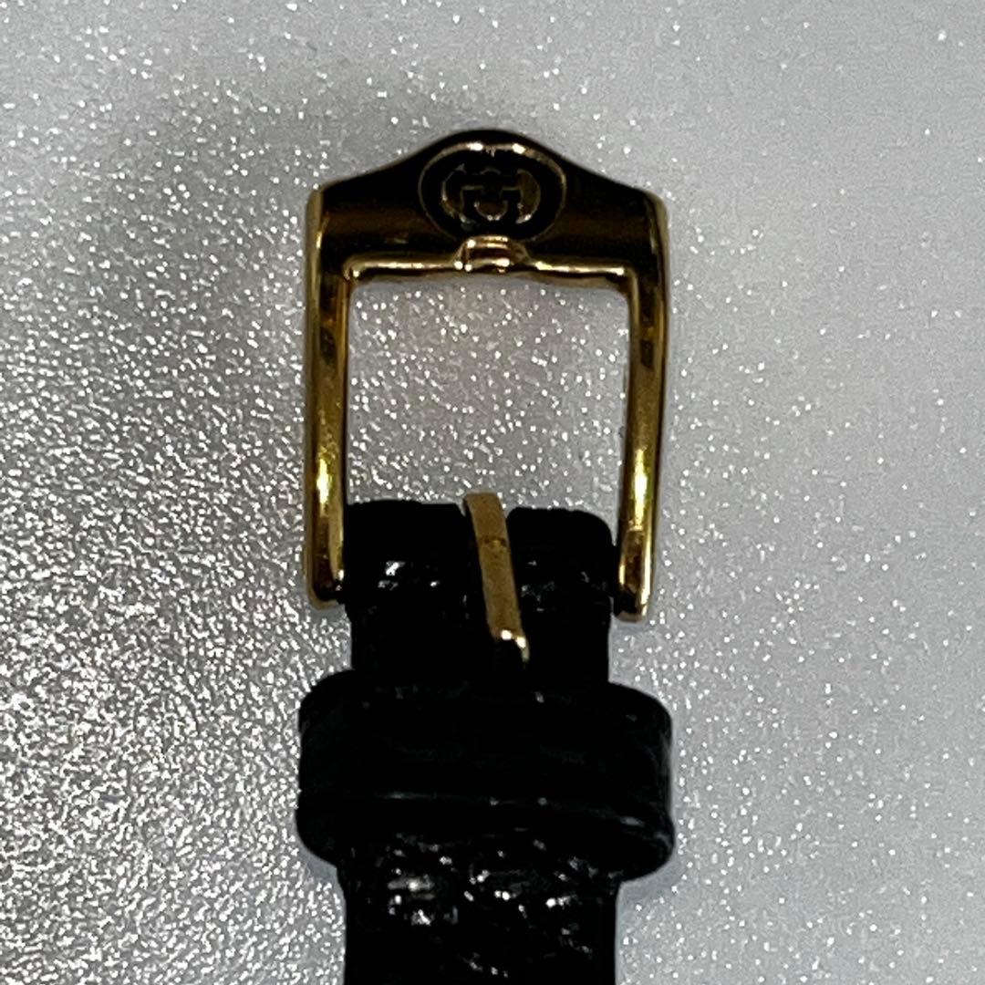 サナさん専用GUCCI グッチ腕時計 シェリーライン ブラック×ゴールド稼働品