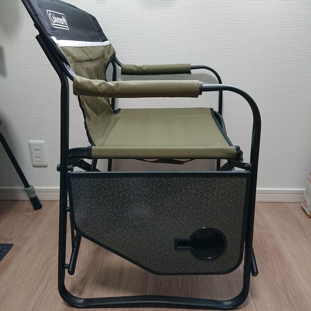 Coleman SIDE TABLE DECK CHAIR OLIVE 新品