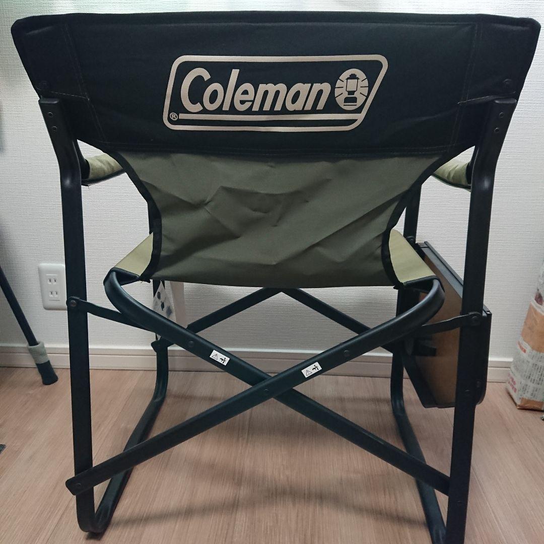 Coleman SIDE TABLE DECK CHAIR OLIVE 新品