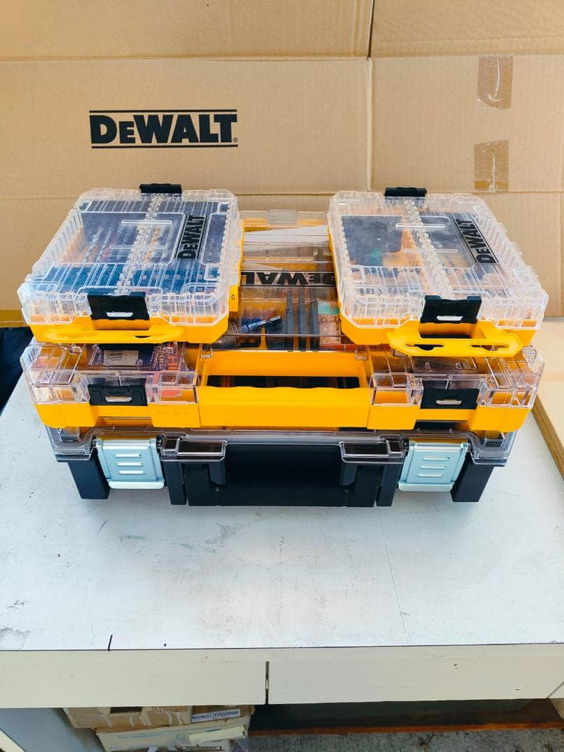 Aデウォルト(DEWALT) TSTAK オーガナイザー 工具箱 収納ケース ツ