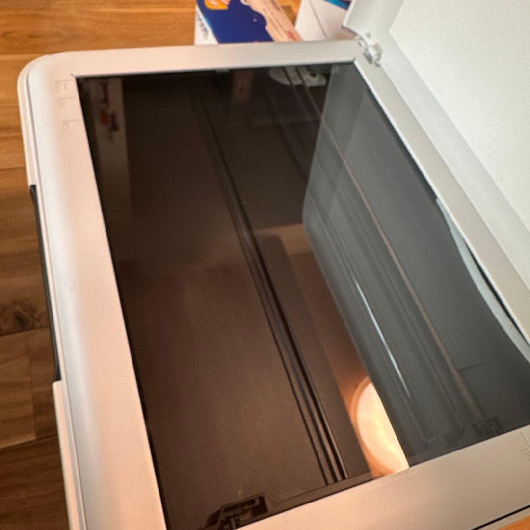 EPSON インクジェットプリンター 本体 ホワイト 純正インクのおまけつき