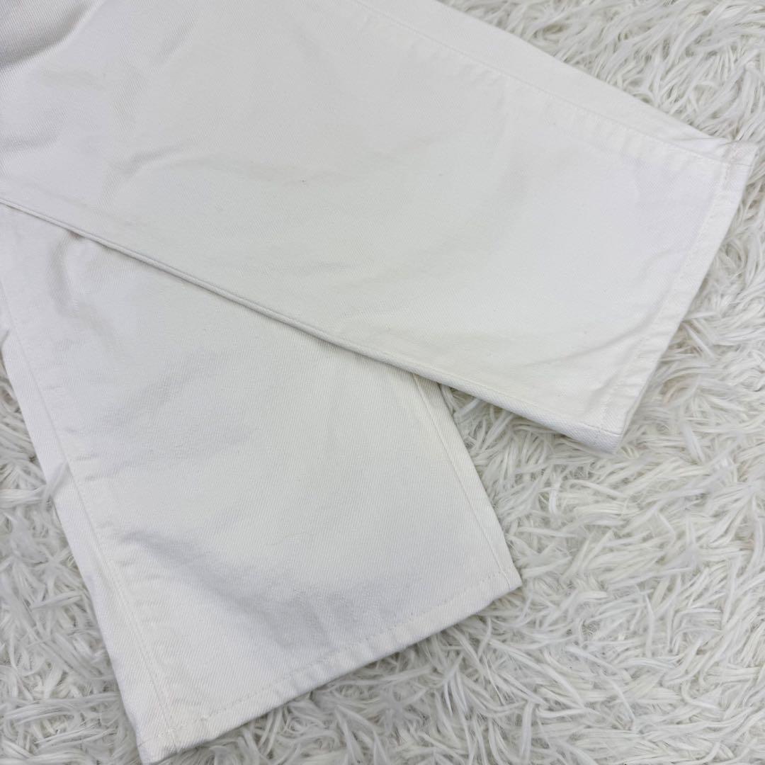 現行 45R ライ麦デニムのクロスビー5 ホワイト デニム ジーンズ 29