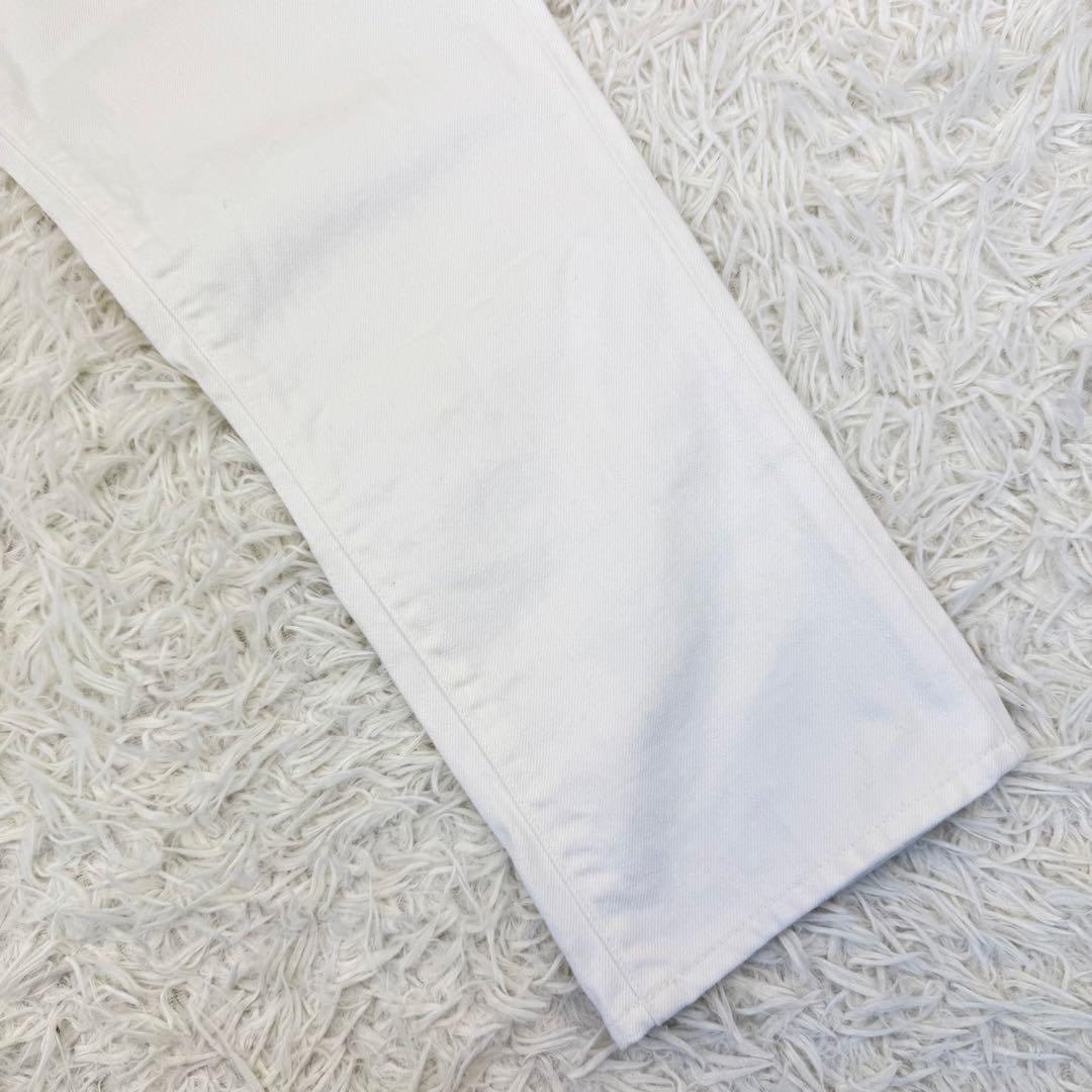 現行 45R ライ麦デニムのクロスビー5 ホワイト デニム ジーンズ 29