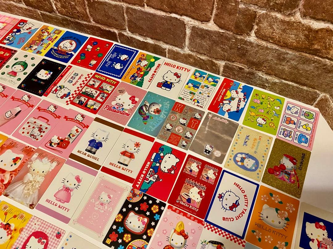激レア❗️Hello kittyコレクターズカード100枚！希少！平成レトロ！美品
