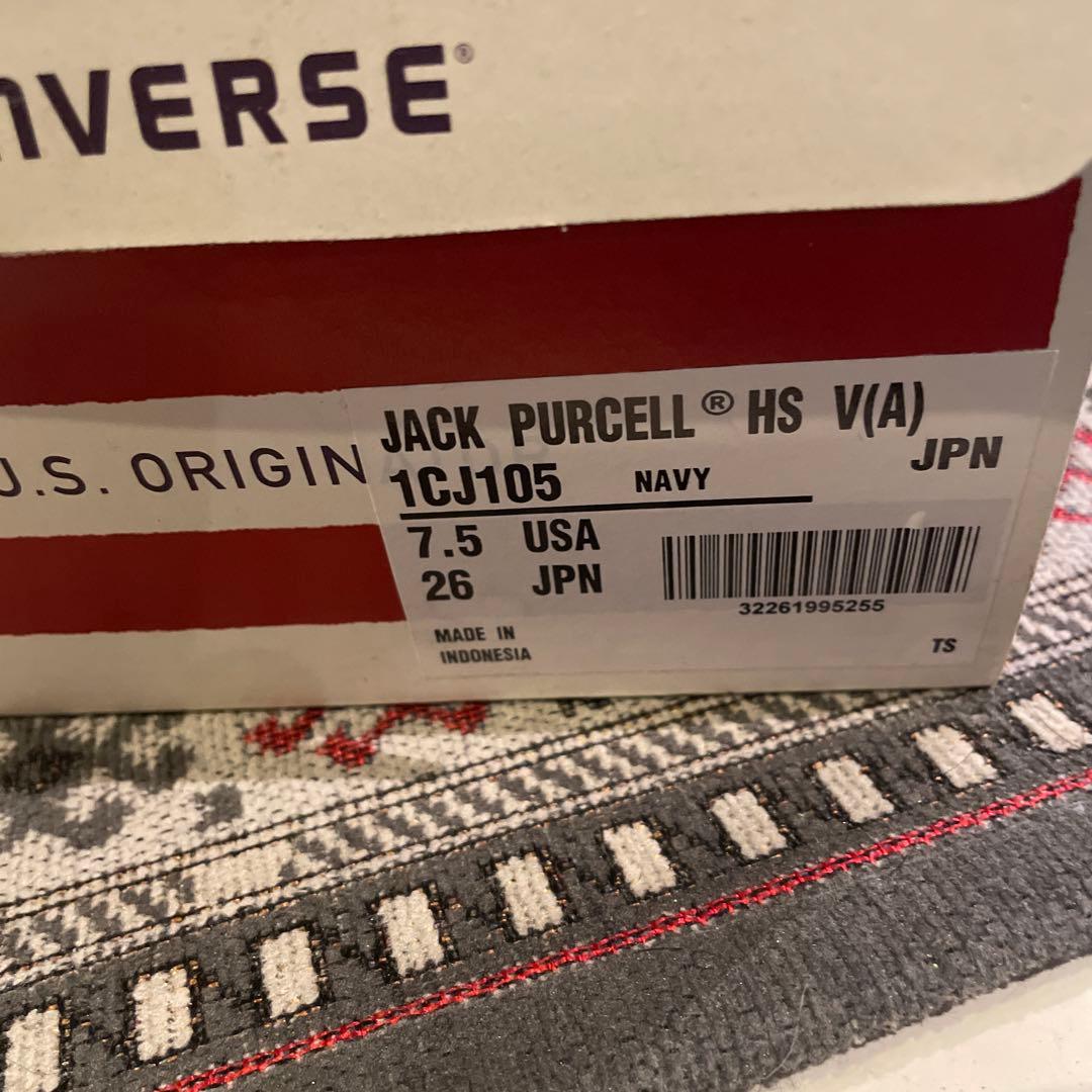 Converse Jack Purcell スニーカー　26センチ　試着のみ