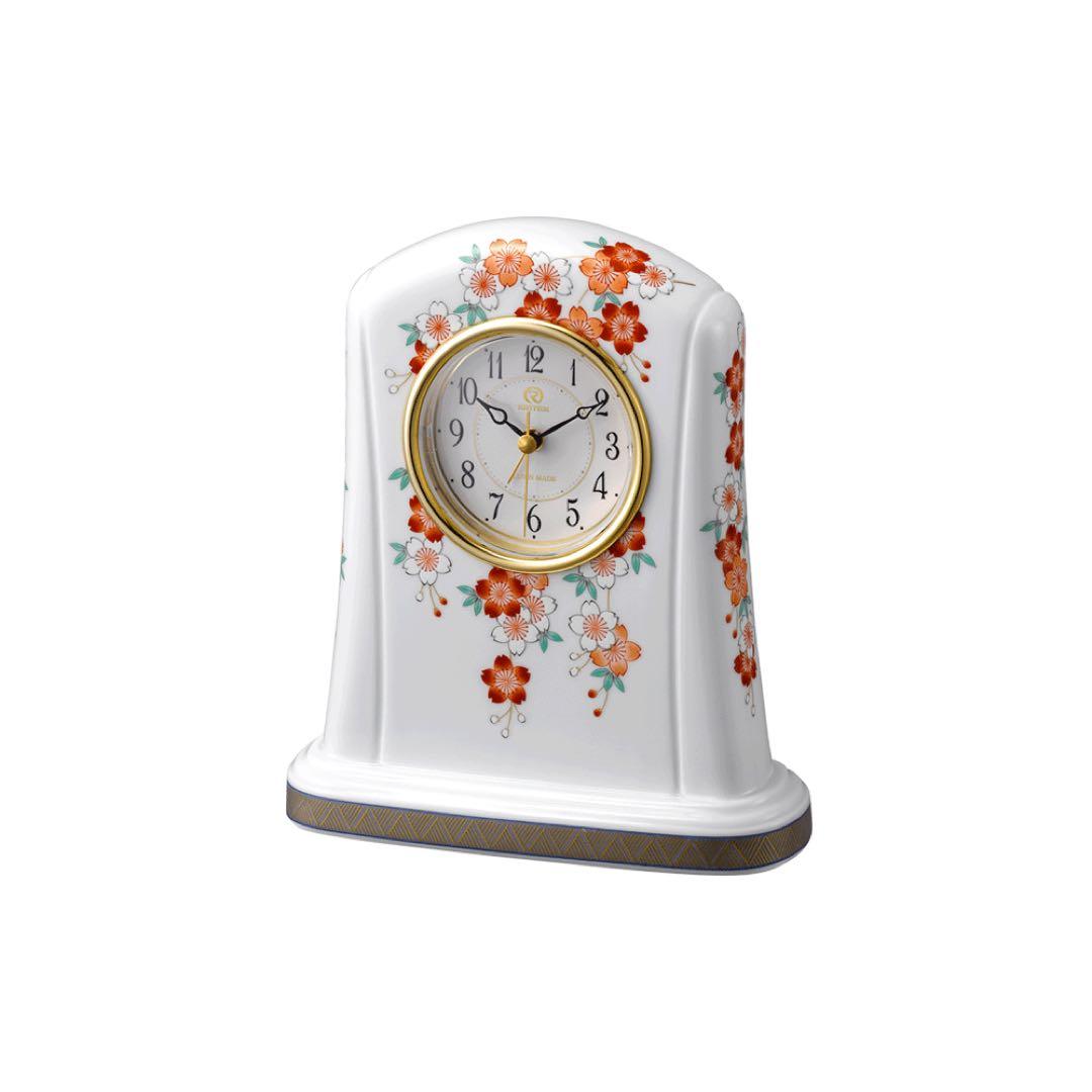 【新品未使用】有田焼　置き時計