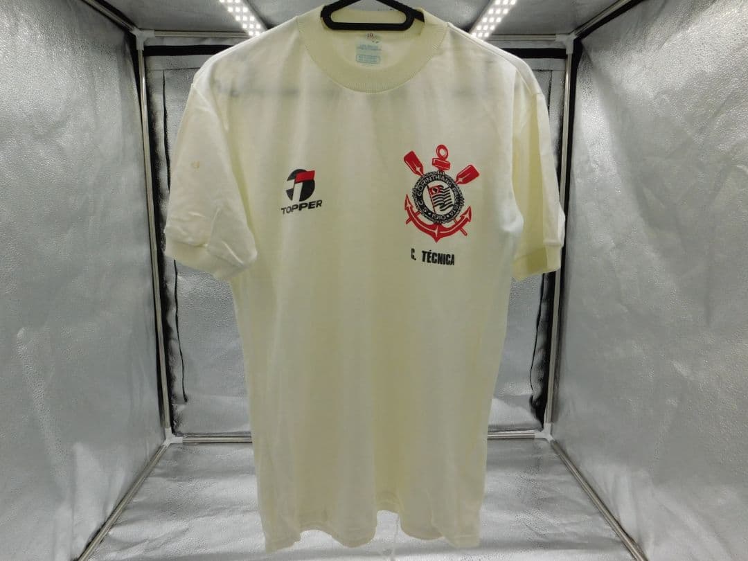 クラブ支給品　1987年 コリンチャンスヘッドコーチシャツ　C. TÉCNICA