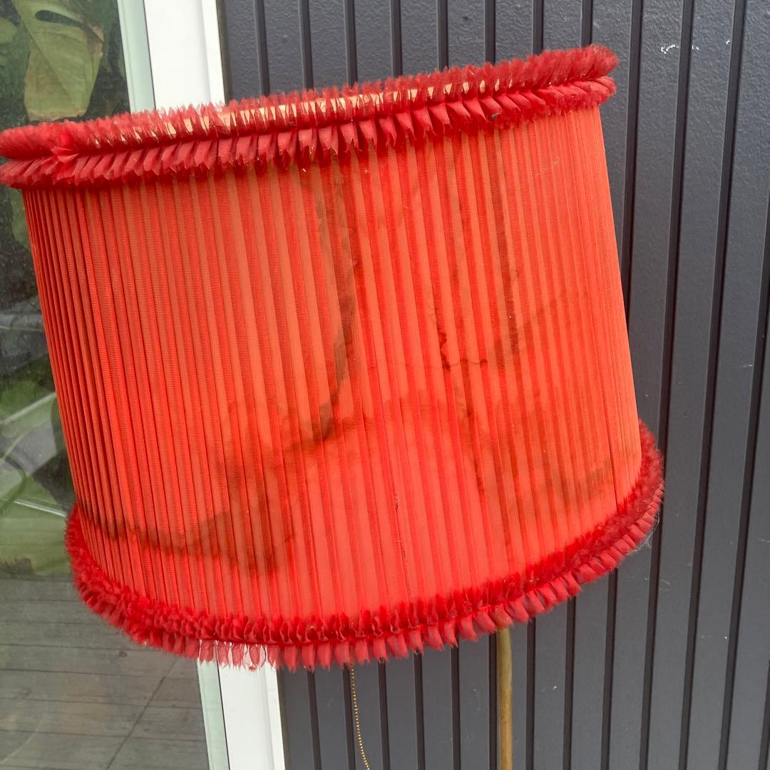 昭和レトロ 東芝 スタンドライト シェードランプ フロアライト フロアスタンド