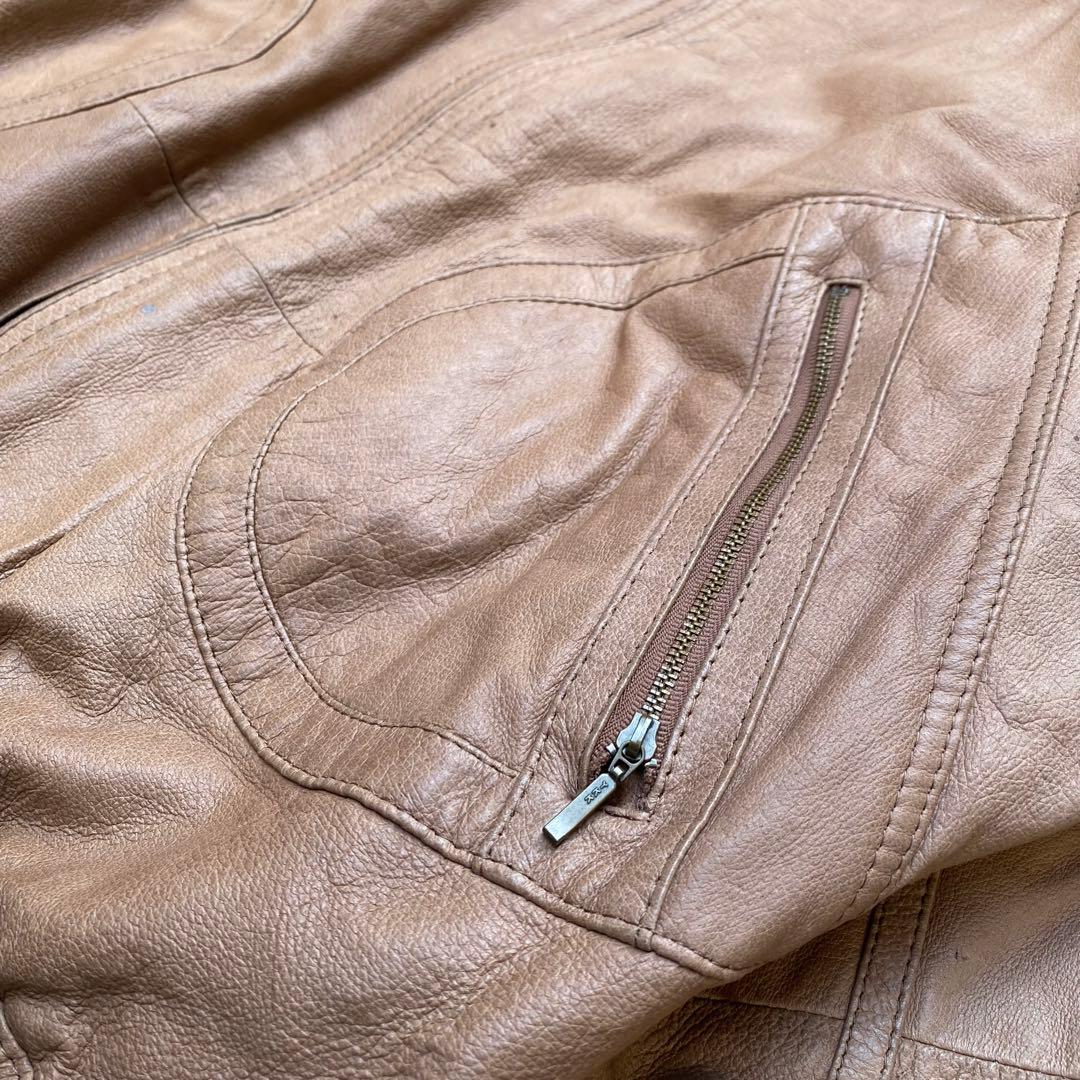ジャケット・アウター 90s archive Peccary leather A-2 jacket