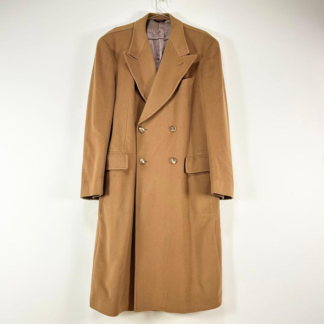 極美品✨ポールスミス　コレクション　ダブルブレスト　チェスターコート　キャメル