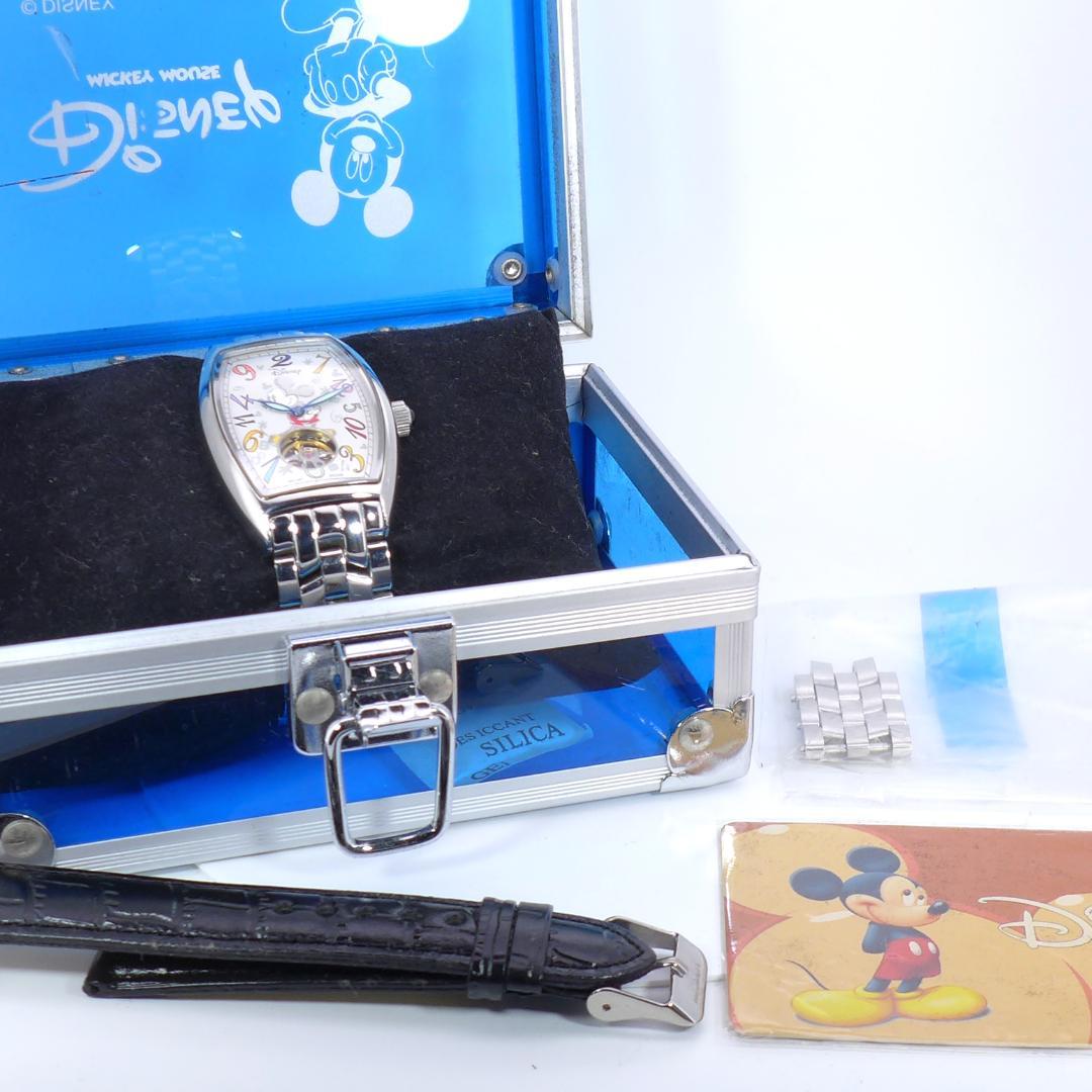 ディズニー　ミッキー　ファンタジーアワー　手巻き　時計