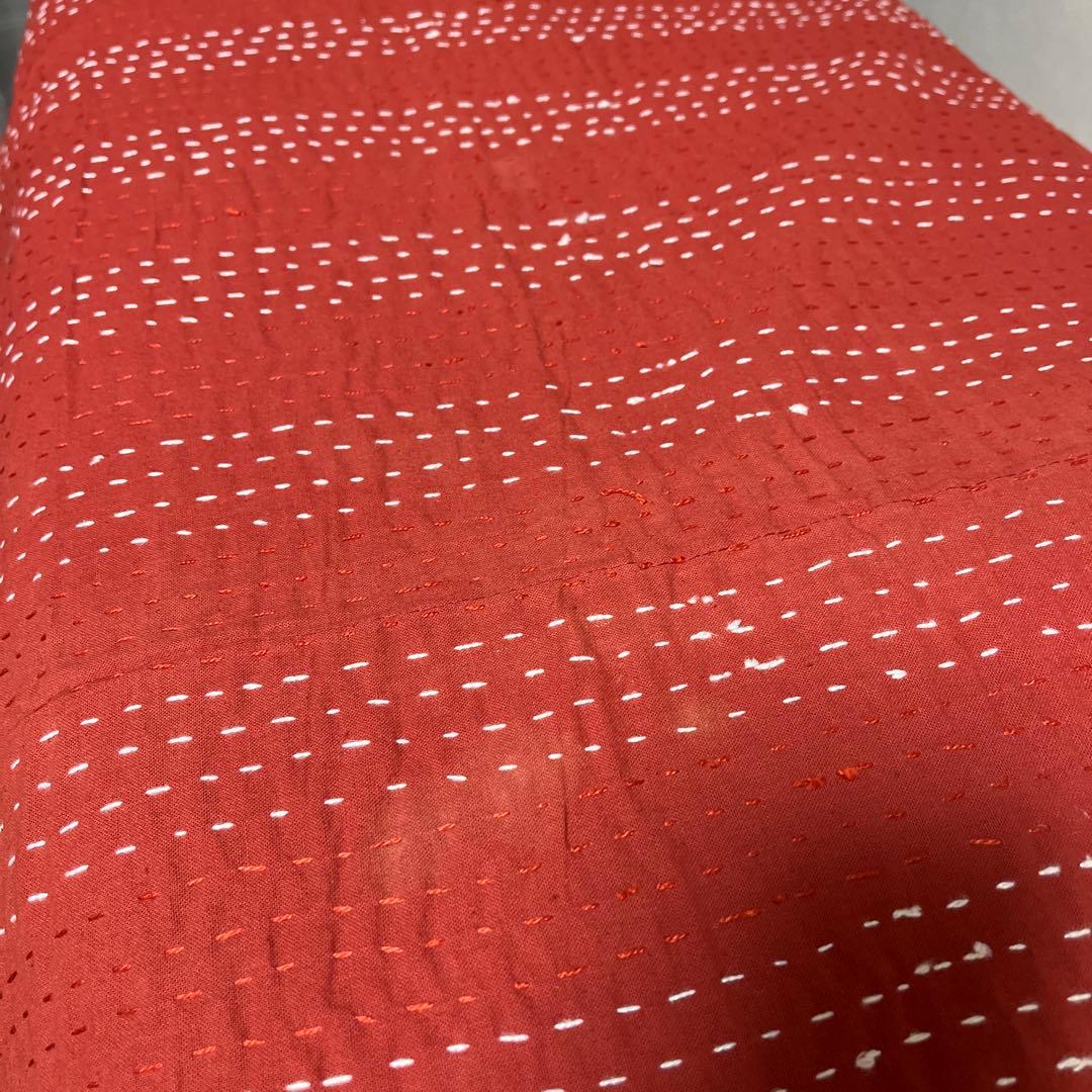 インド　ヴィンテージ　ラリーキルト　カンタキルト　マルチカバー  ベットカバー