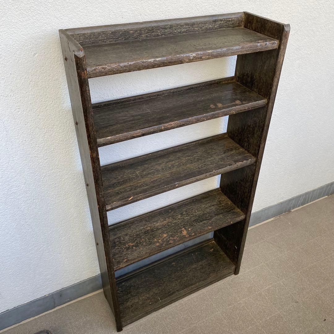 オープンシェルフ ブックシェルフ ヴィンテージ 古家具 W62.5cm