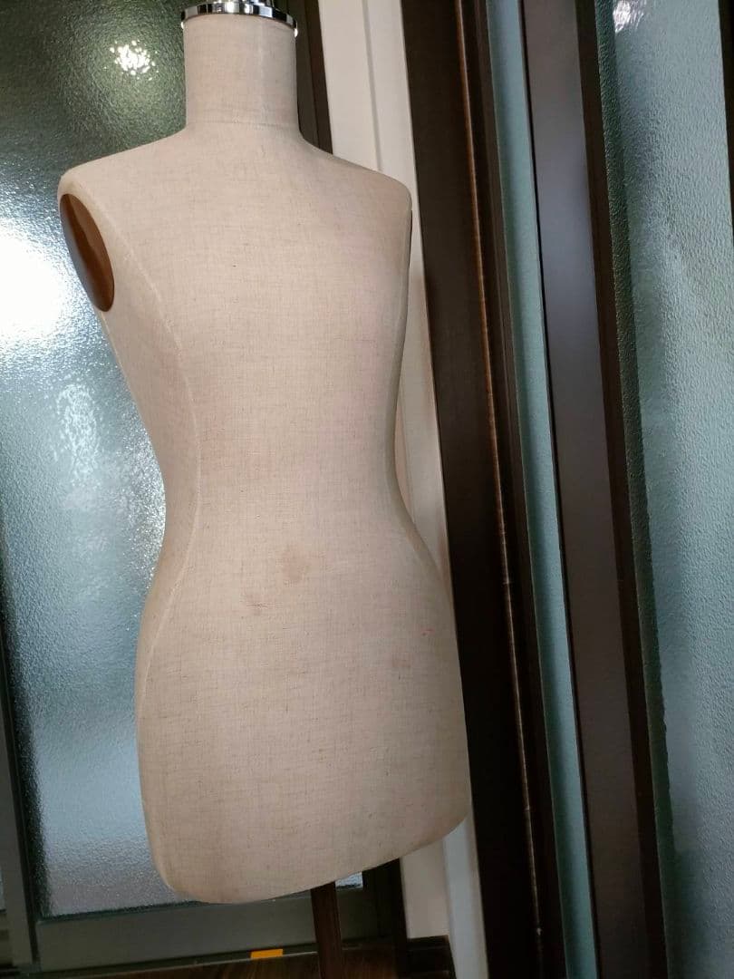 女性用マネキン リネン風生地