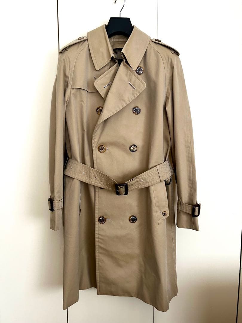 【着用数回の美品】マッキントッシュ•ロンドン Wトレンチコート