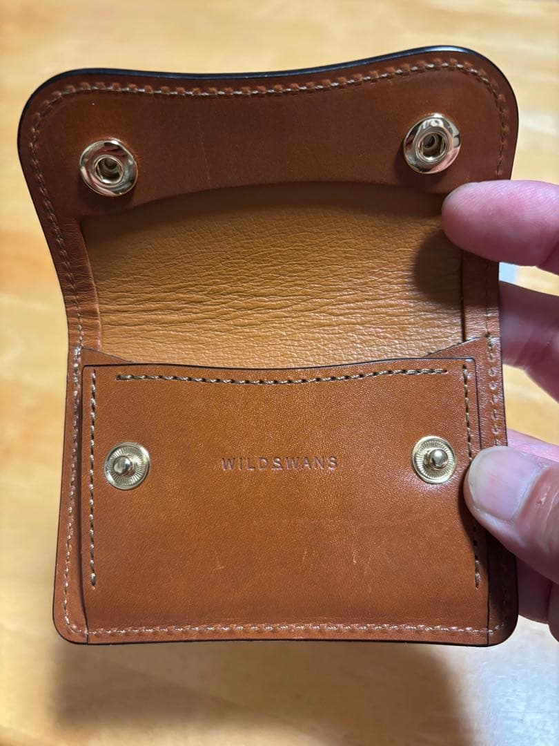 美品　限定品ワイルドスワンズタング　サドルプルアップ　キャメル