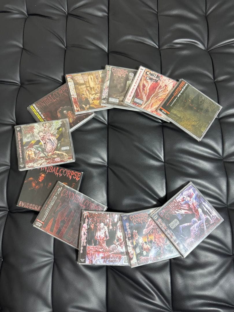 初回限定版あり Cannibal Corpse アルバム11枚セット