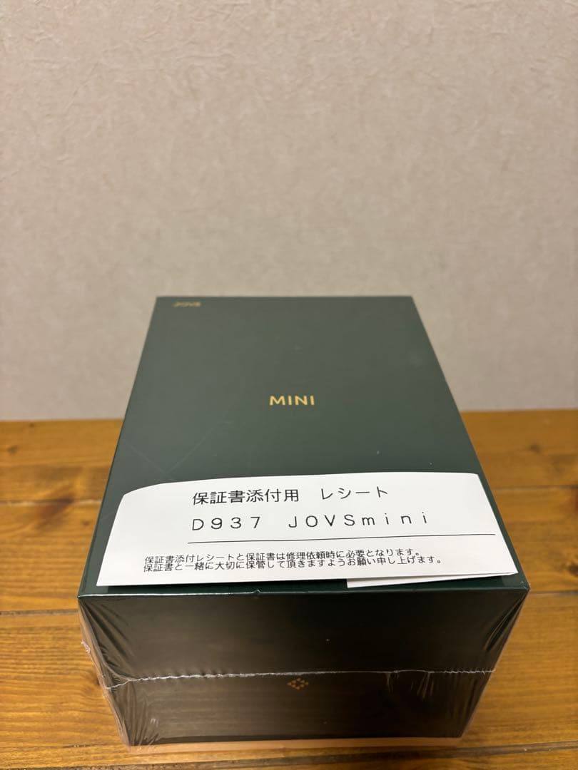 JOVS ジョブズ mini ミニ 光美容器 脱毛器 コードレス D937