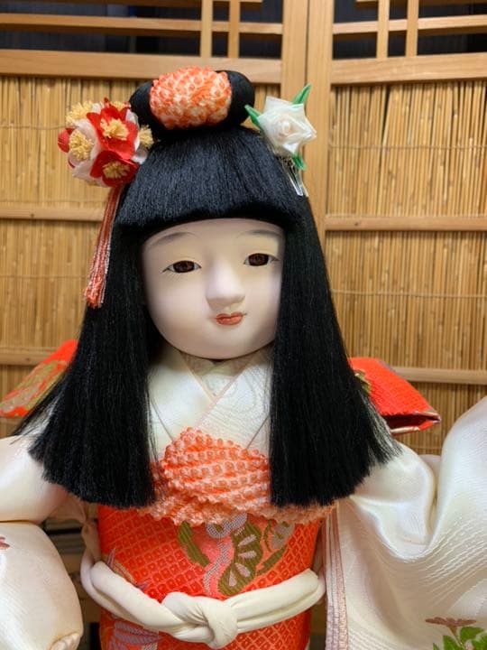 弥生市松人形 初節句 雛祭り 雛人形 日本人形❤️